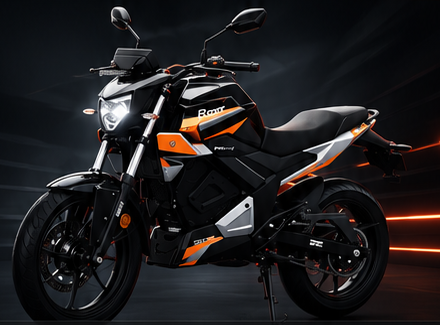 Oben Rorr electric motorcycle